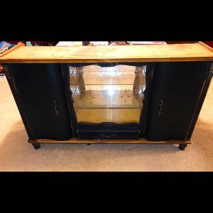 Vintage Mid-Century Entertainment Center / Cabinet